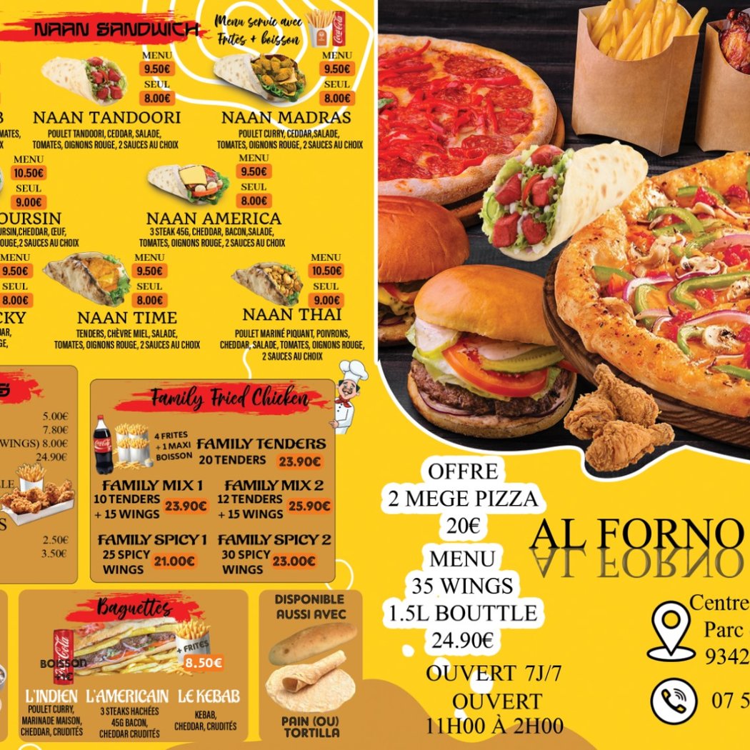 AL FORNO Villepinte 2